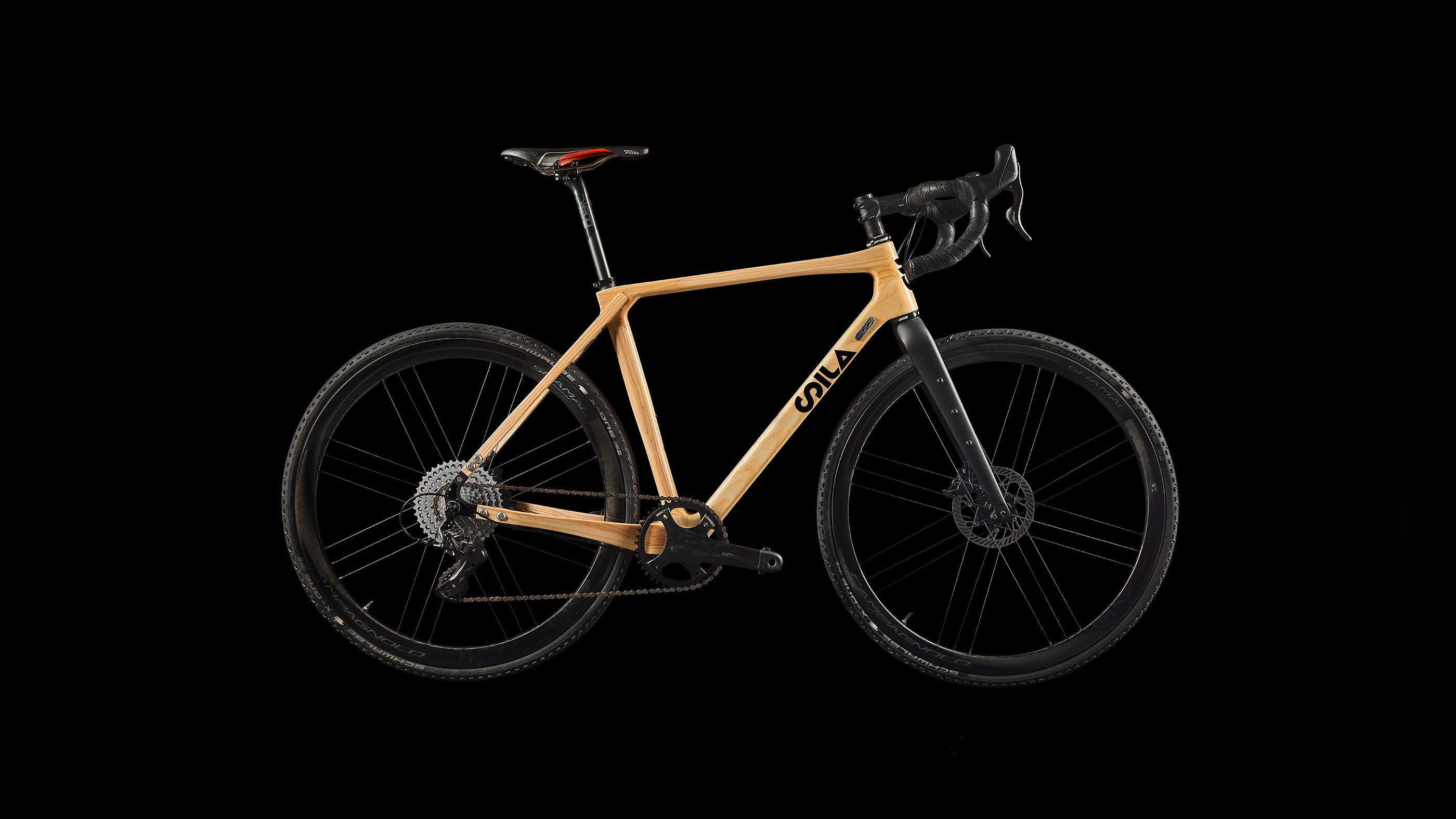 gravel bike mit campagnolo Sila Bikes - Wooden Gravel